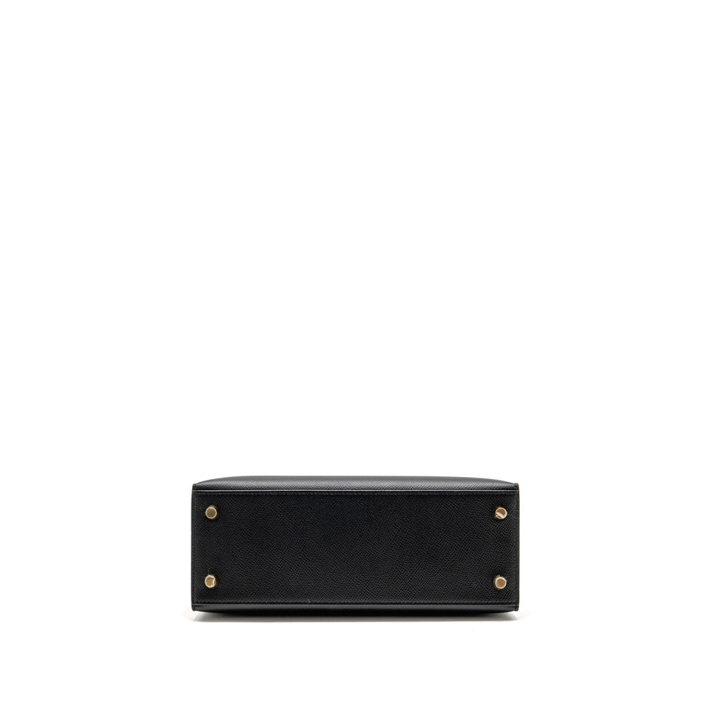 Hermes kelly 25 epsom black GHW