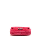 Fendi baguette bag shearling Nappa lambskin Pink SHW
