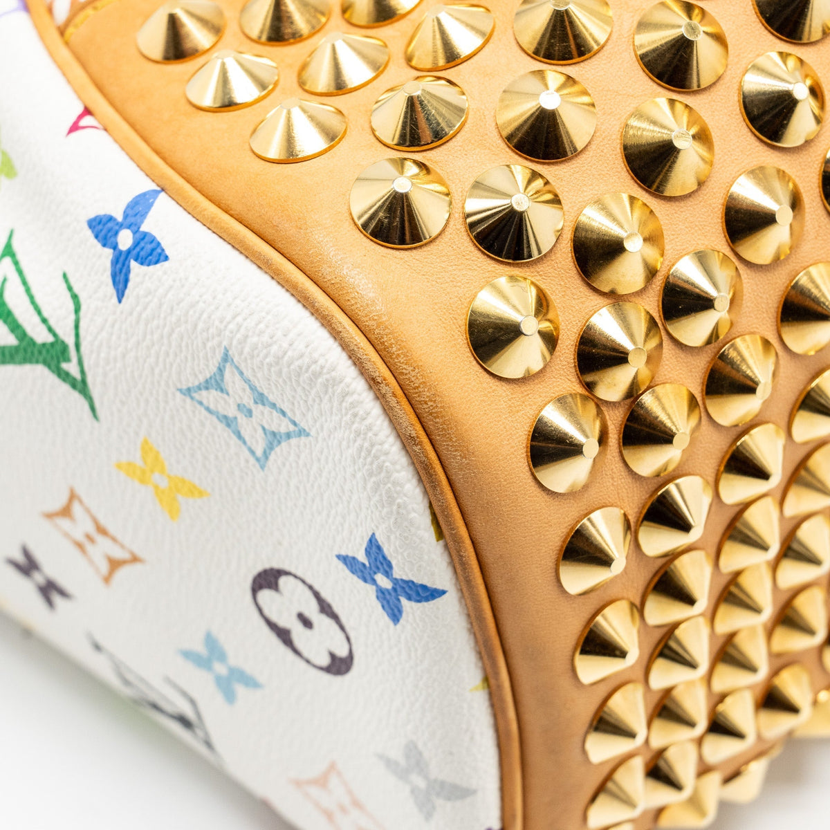 LOUIS VUITTON CHRISSIE SHOULDER BAG MONOGRAM CANVAS WHITE MULTICOLOUR GHW