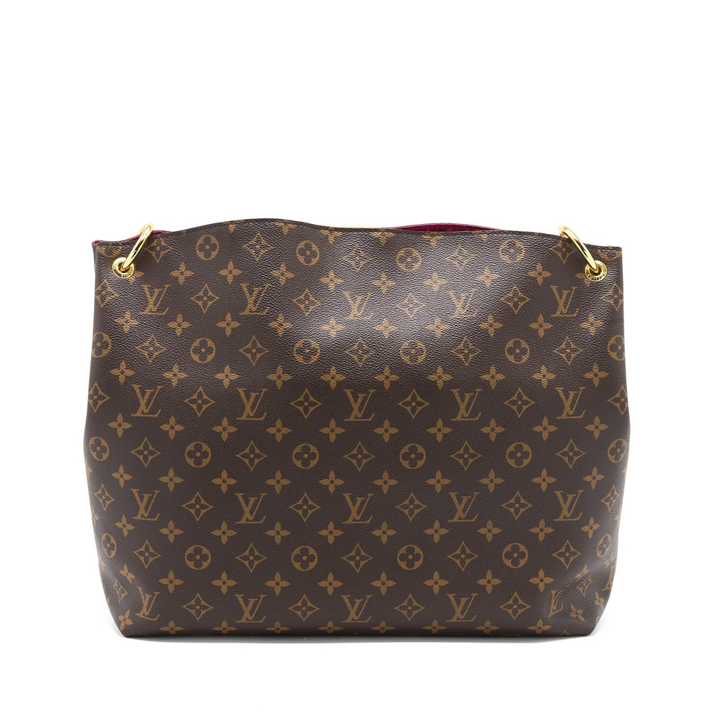 LOUIS VUITTON GRACEFUL MM MONOGRAM CANVAS GHW (NEW VERSION)