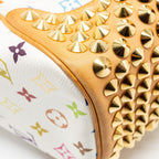LOUIS VUITTON CHRISSIE SHOULDER BAG MONOGRAM CANVAS WHITE MULTICOLOUR GHW