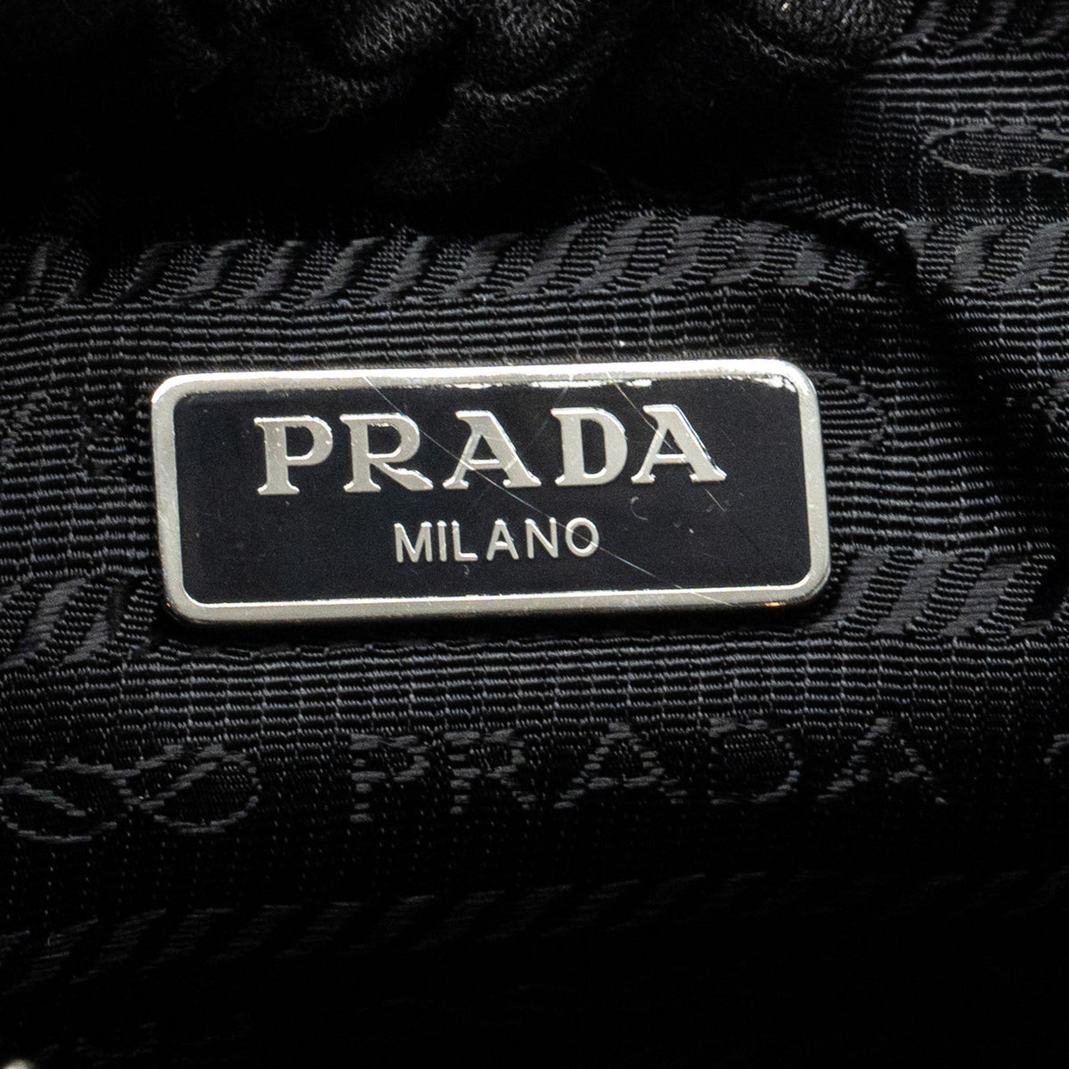 PRADA RE-EDITION 2005 RE-NYLON AND SAFFIANO MINI BAG BLACK SHW