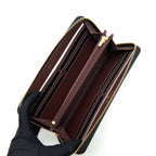 CHANEL ZIPPY LONG WALLET CAVIAR BLACK GHW