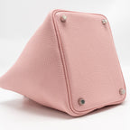 Hermes picotin 18 lock bag clemence rose sakura SHW