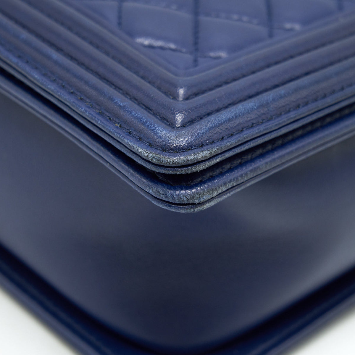 CHANEL LARGE LE BOY NAVY SHW