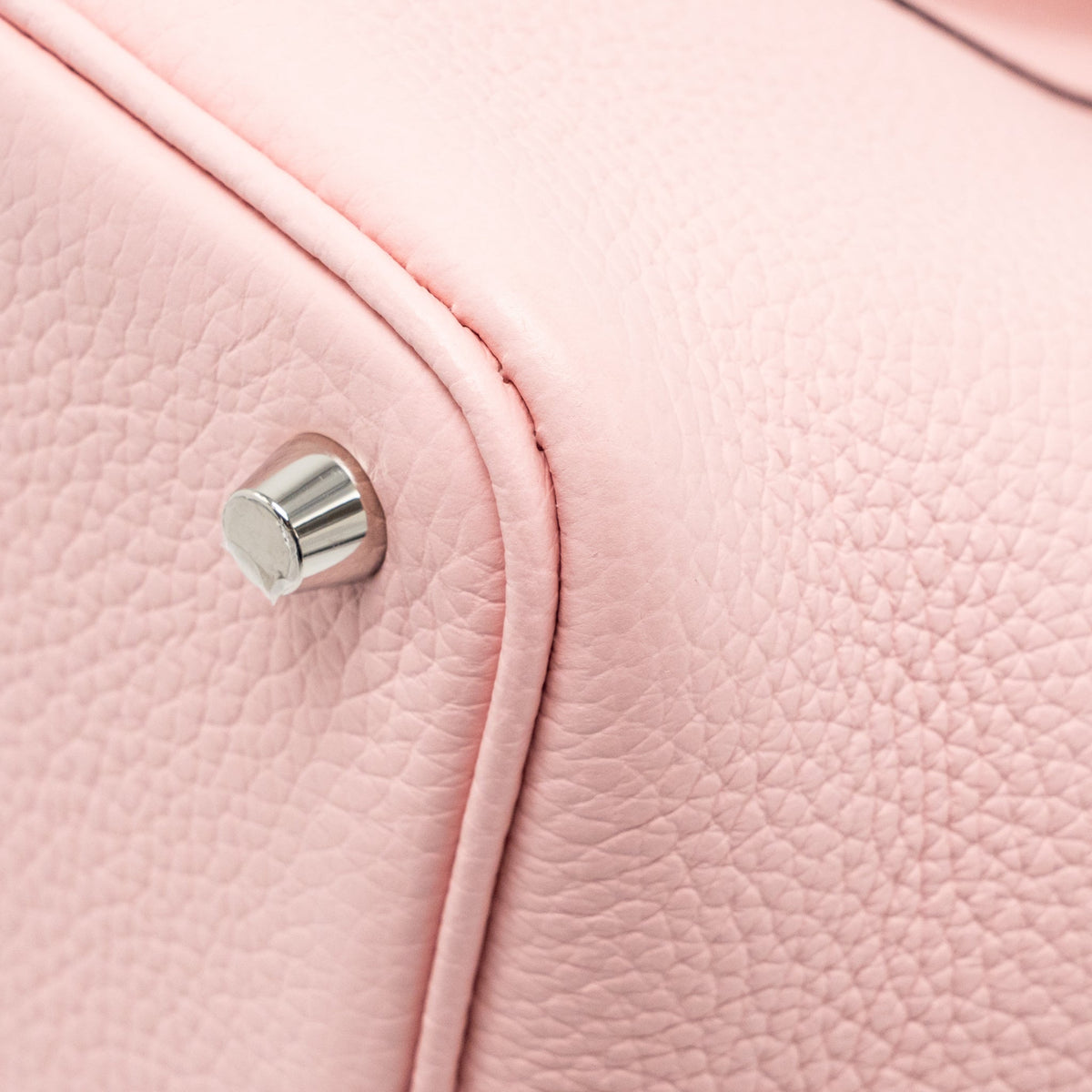 Hermes picotin 18 lock bag clemence rose sakura SHW