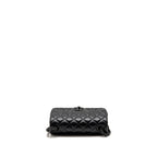 Chanel Mini Rectangular Flap Bag Lambskin SO Black (Microchip)