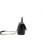 CHANEL CAVIAR QUILTED MINI COCO HANDLE FLAP BAG