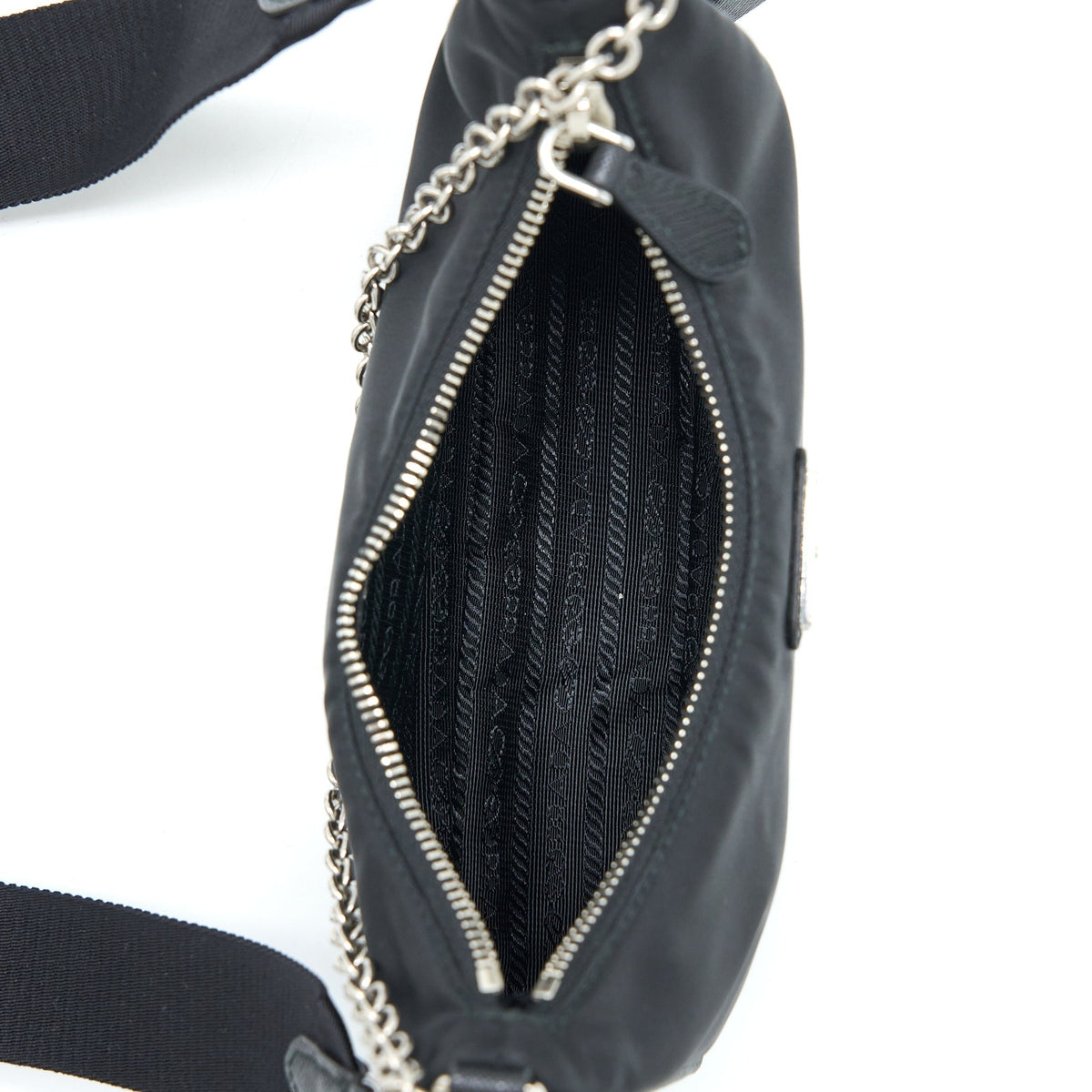 PRADA RE-EDITION 2005 RE-NYLON BAG BLACK SHW