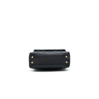 CHANEL CAVIAR QUILTED MINI COCO HANDLE FLAP BAG