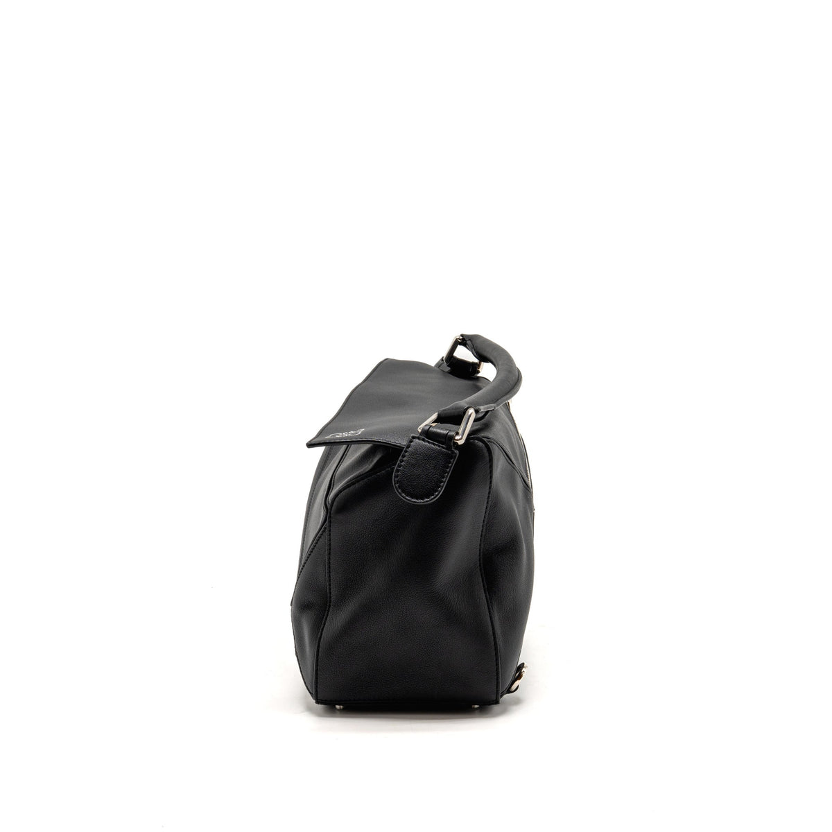 Loewe Medium Puzzle Bag Calfskin Black SHW