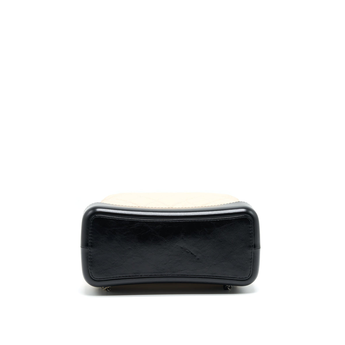CHANEL GABRIELLE BACKPACK BEIGE/ BLACK DOUBLE COLOUR HARDWARE