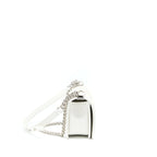 CHANEL MEDIUM BOY BAG CHEVRON LIMITED LAMBSKIN WITH PEARL WHITE SHW