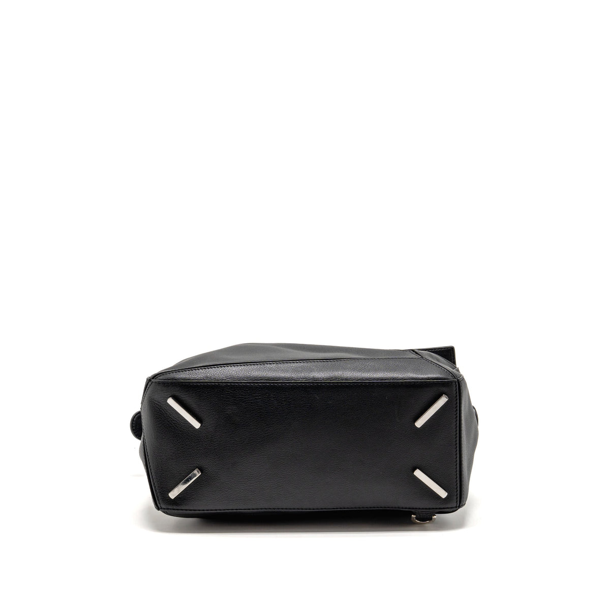 Loewe Medium Puzzle Bag Calfskin Black SHW