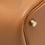 HERMES PICOTIN18 LOCK BAG CLEMENCE GOLD GHW
