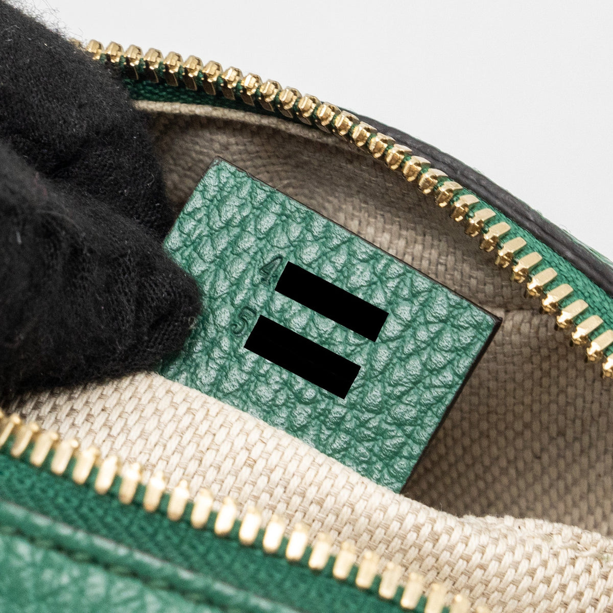 GUCCI DISCO SOHO CAMERA BAG CALFSKIN GREEN LGHW