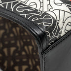 BURBERRY TB MONOGRAM STRIPE TOTE BAG CANVAS/LEATHER MULTICOLOUR GHW