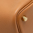 HERMES PICOTIN18 LOCK BAG CLEMENCE GOLD GHW