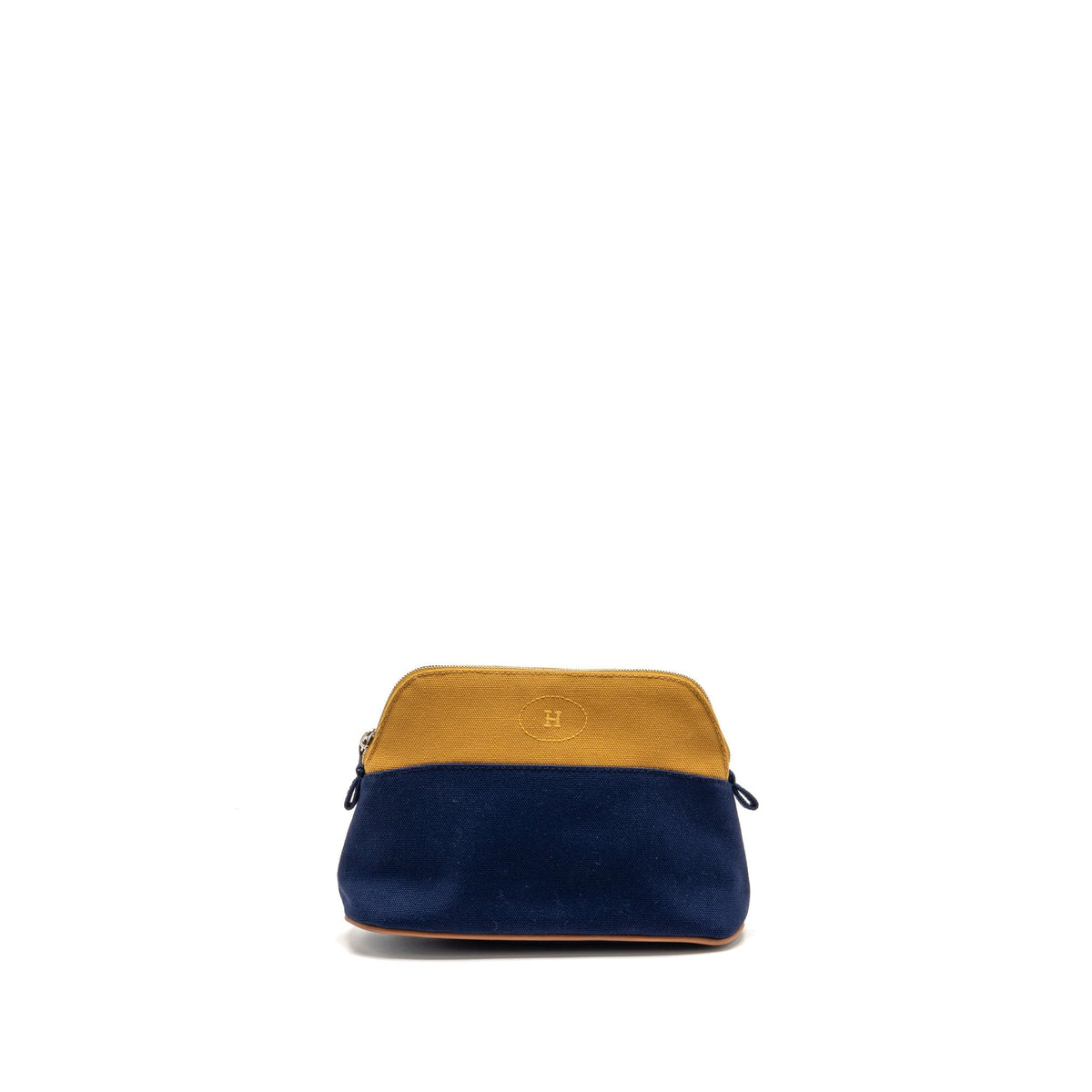 Hermes bolide case, mini model canvas/leather SHW