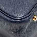 Hermes Lindy 26 Clemence Blue Nuit GHW