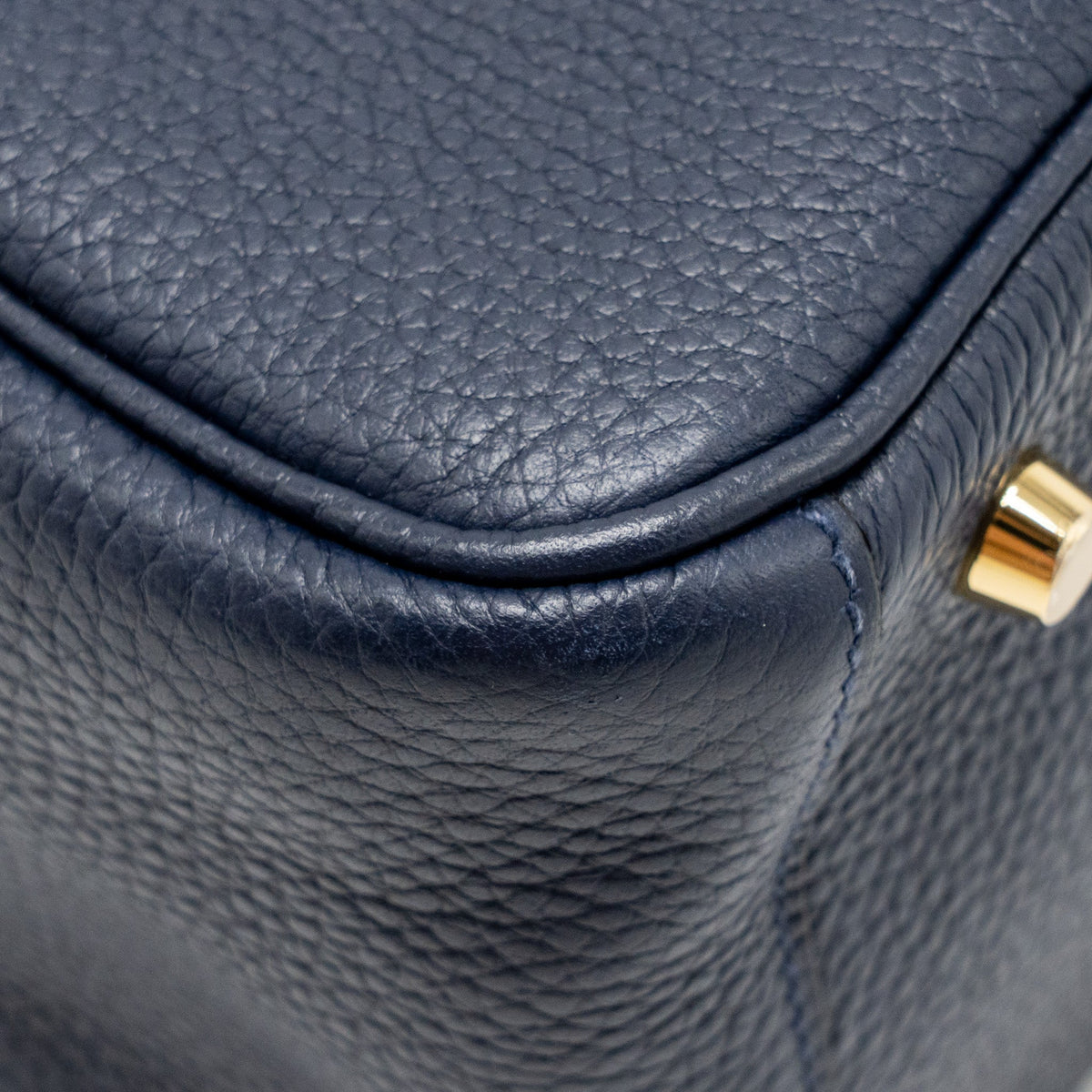 Hermes Lindy 26 Clemence Blue Nuit GHW