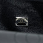 CHANEL SMALL 2.55 REISSUE FLAP BAG AGED CALFSKIN SO BLACK WITH BLACK HARDWARE (MICROCHIP)