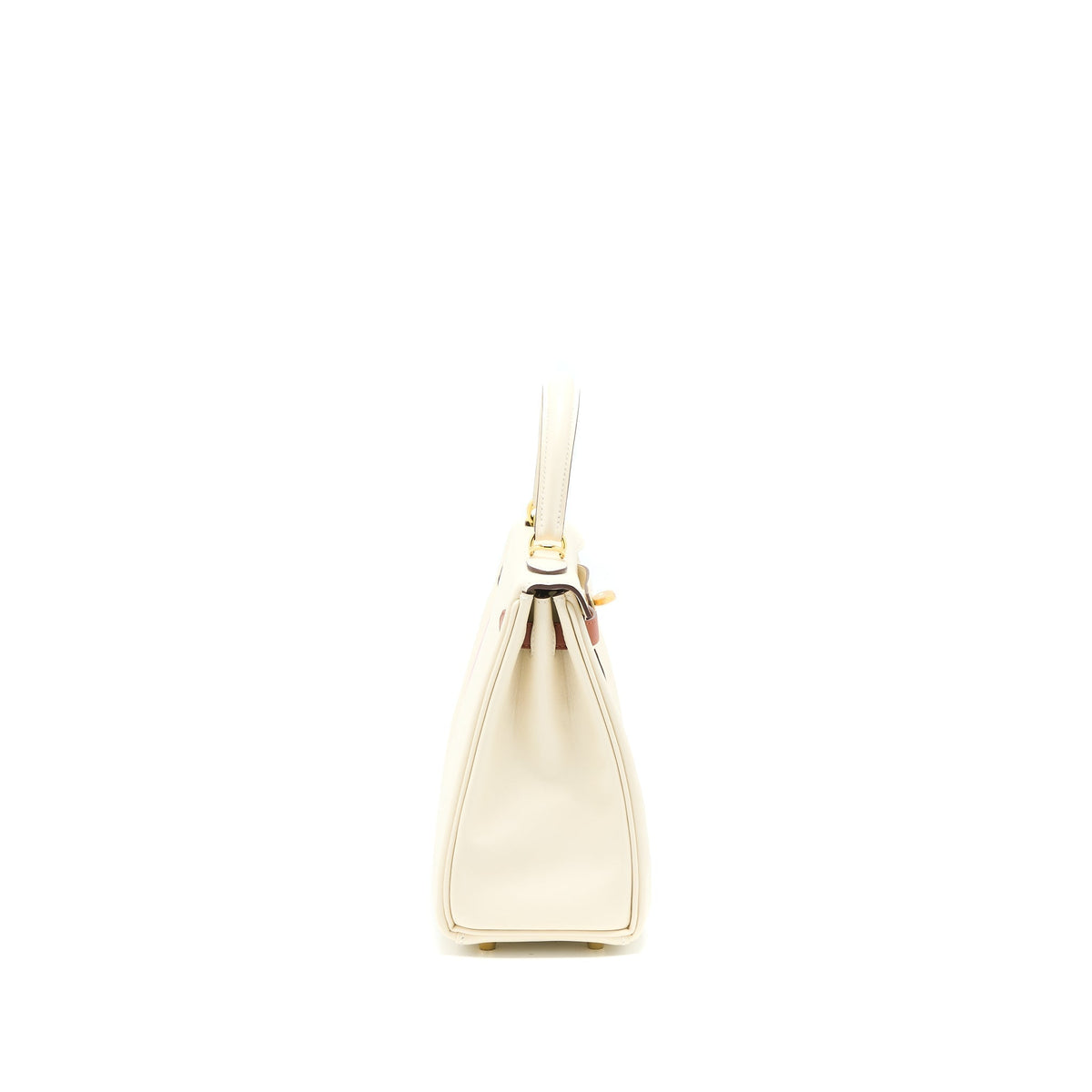 HERMES KELLY 25 COLORMATIC SWIFT NATA/CHAI/LIME/MAUVE SYLVESTRE GHW