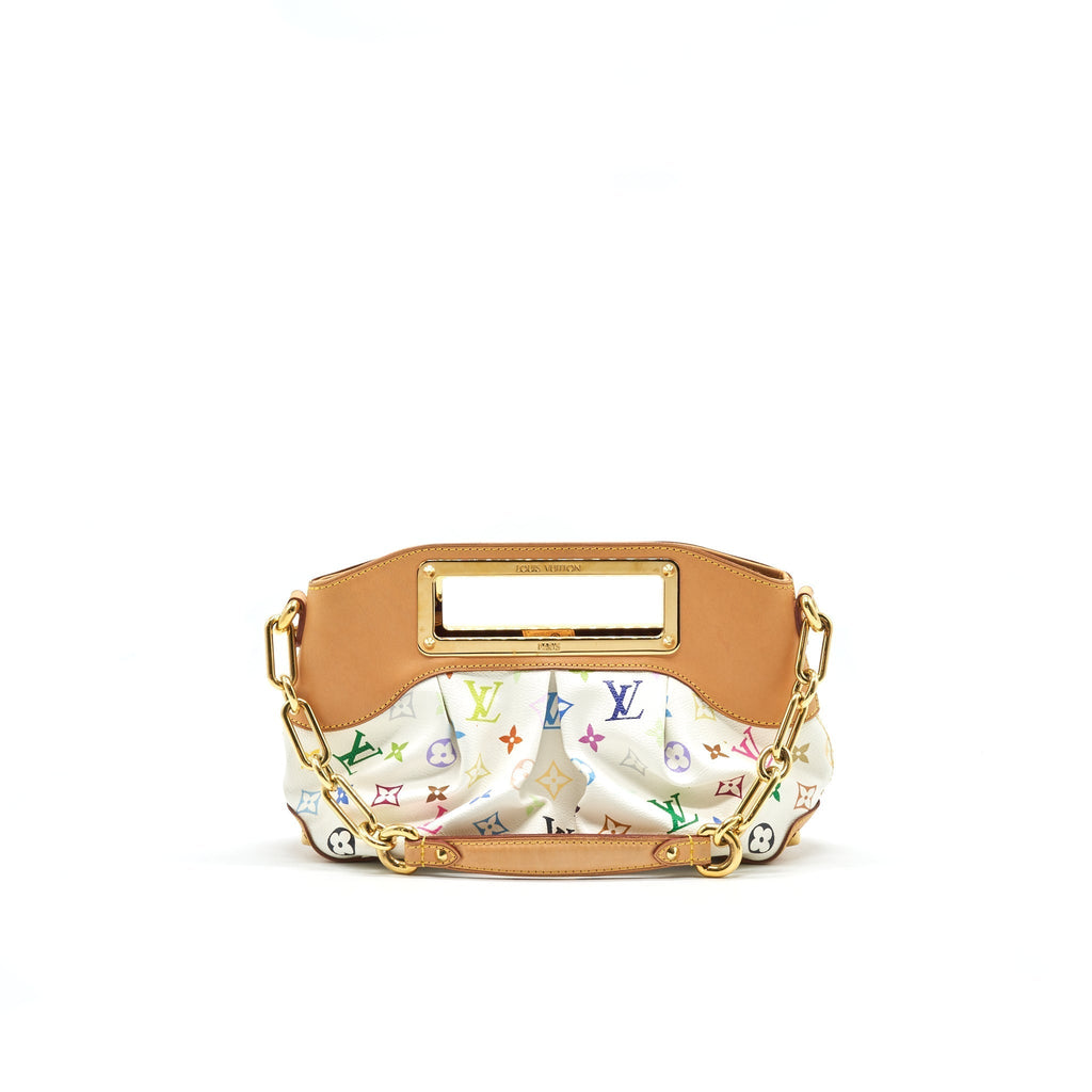 LOUIS VUITTON JUDY PM MULTICOLOR MONOGRAM CANVAS BAG