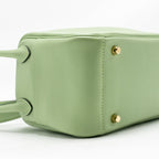 Hermes Mini Lindy Swift Vert Criquet GHW