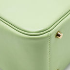 Hermes Mini Lindy Swift Vert Criquet GHW