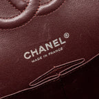 CHANEL MEDIUM CLASSIC DOUBLE FLAP BAG CAVIAR BLACK SHW (MICROCHIP)