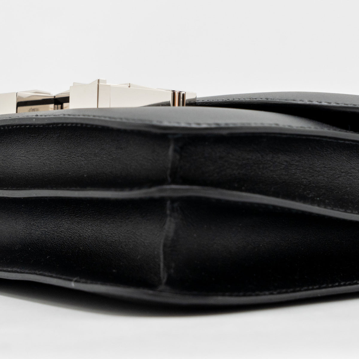 Hermes Mini Constance Studio Disco Limited Monsieur Leather Black SHW