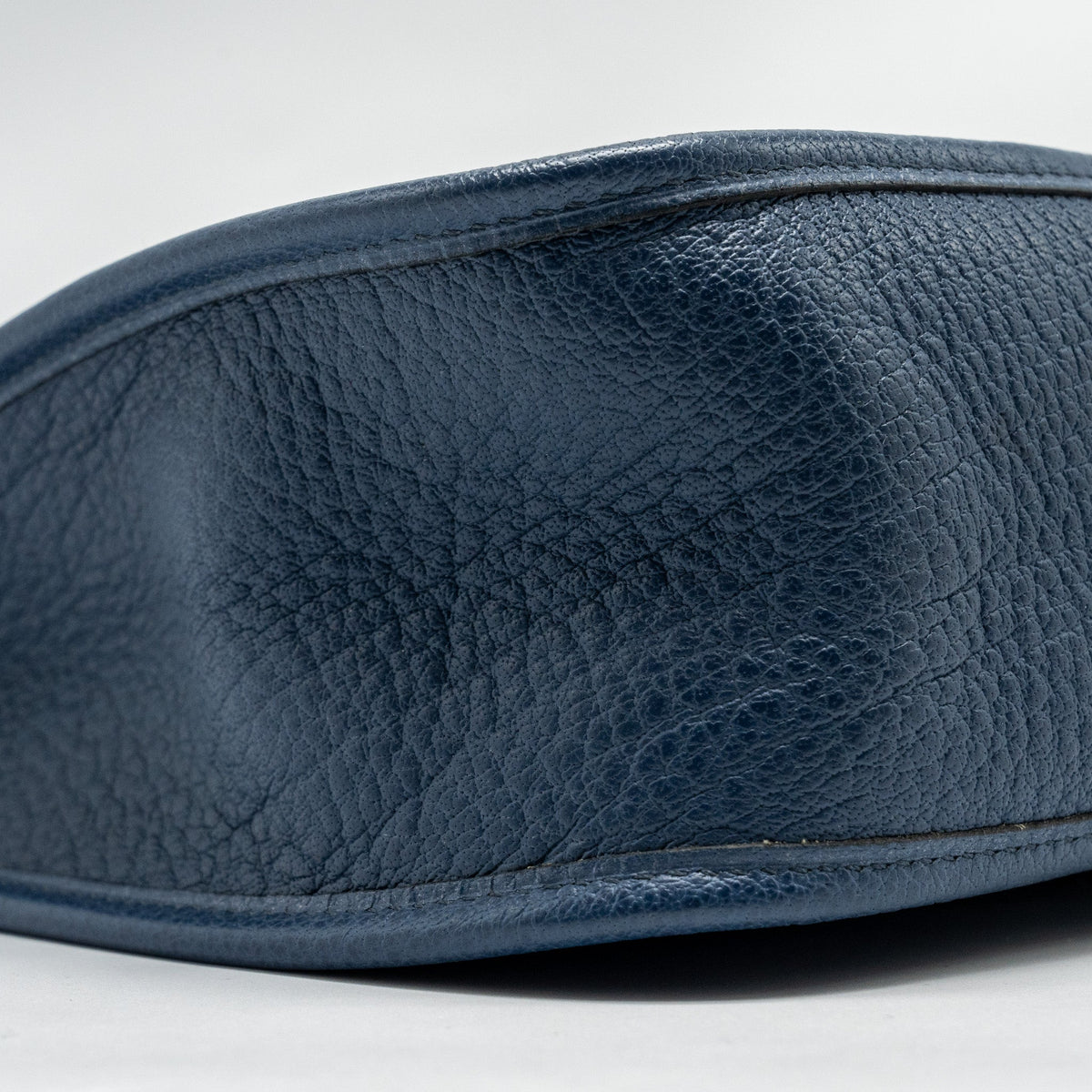 Hermes Evelyne 33 Leather Blue GHW