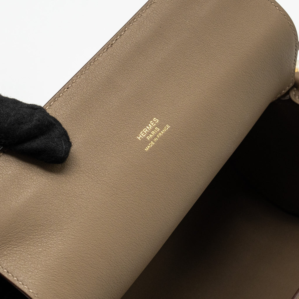HERMES MAXIMORS BAG SWIFT ETOUPE GHW