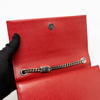Saint Laurent/YSL Small Tassel Kate Bag Calfskin Red SHW