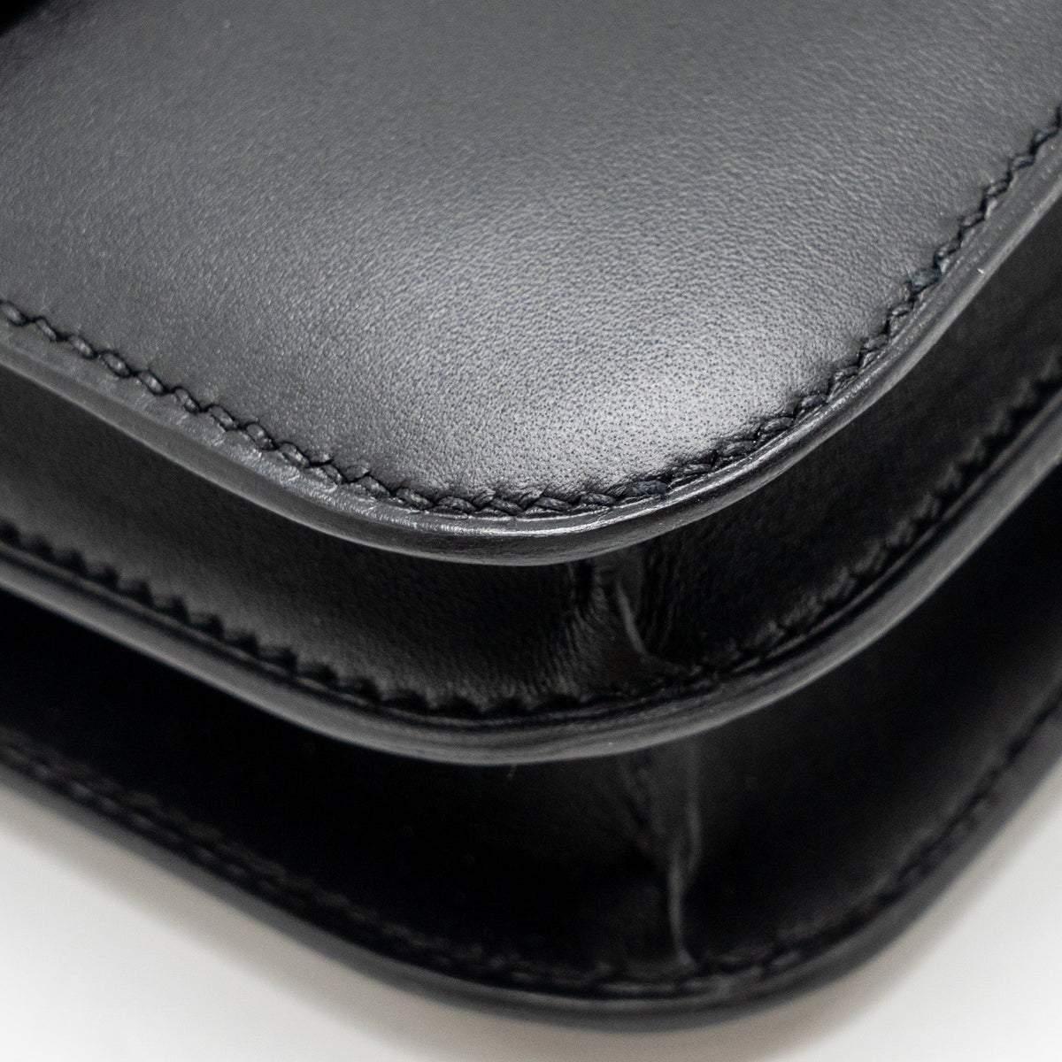 Hermes Mini Constance Studio Disco Limited Monsieur Leather Black SHW