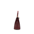 Hermes Kelly 25 Special Order Sombrero Rouge H Brushed GHW