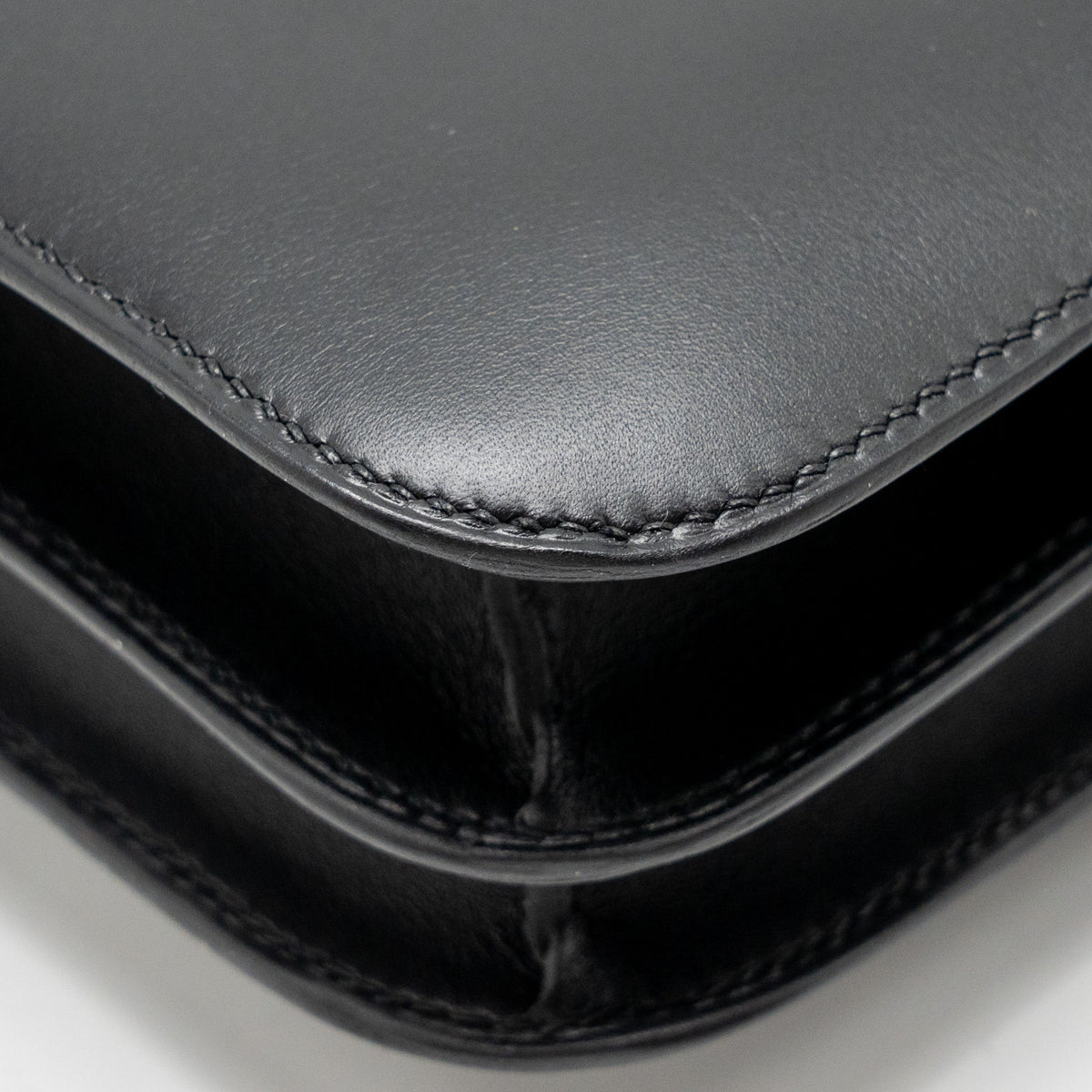 Hermes Mini Constance Studio Disco Limited Monsieur Leather Black SHW