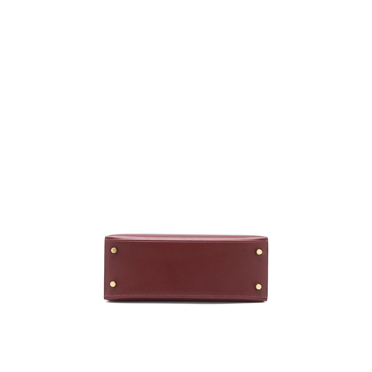 Hermes Kelly 25 Special Order Sombrero Rouge H Brushed GHW