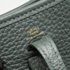HERMES MINI EVELYNE CLEMENCE VERT MANGROVE GHW