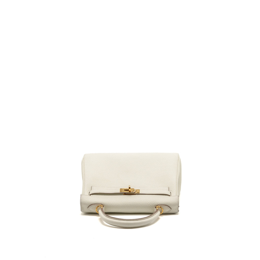 Hermes Kelly 25 Togo Mushroom GHW