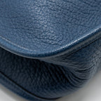 Hermes Evelyne 33 Leather Blue GHW
