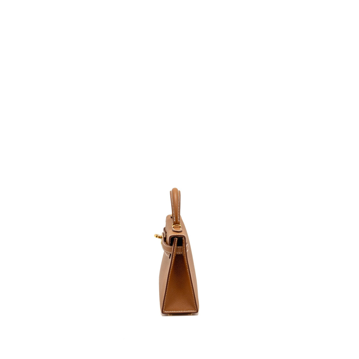 Hermes Mini Kelly II Epsom Gold GHW