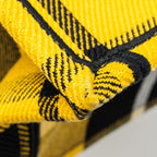 DIOR SMALL BOOK TOTE CANVAS YELLOW / BLACK