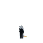 DIOR SADDLE BELT POUCH GRAINED CALFSKIN BLACK GHW
