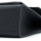 LOUIS VUITTON MYLOCKME SATCHEL CHAIN BAG CALFSKIN BLACK SHW