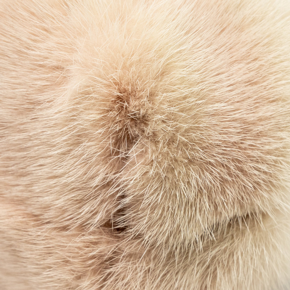 Fendi First Small Bag Mink Fur/Leather Plush Pink GHW