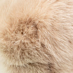 Fendi First Small Bag Mink Fur/Leather Plush Pink GHW