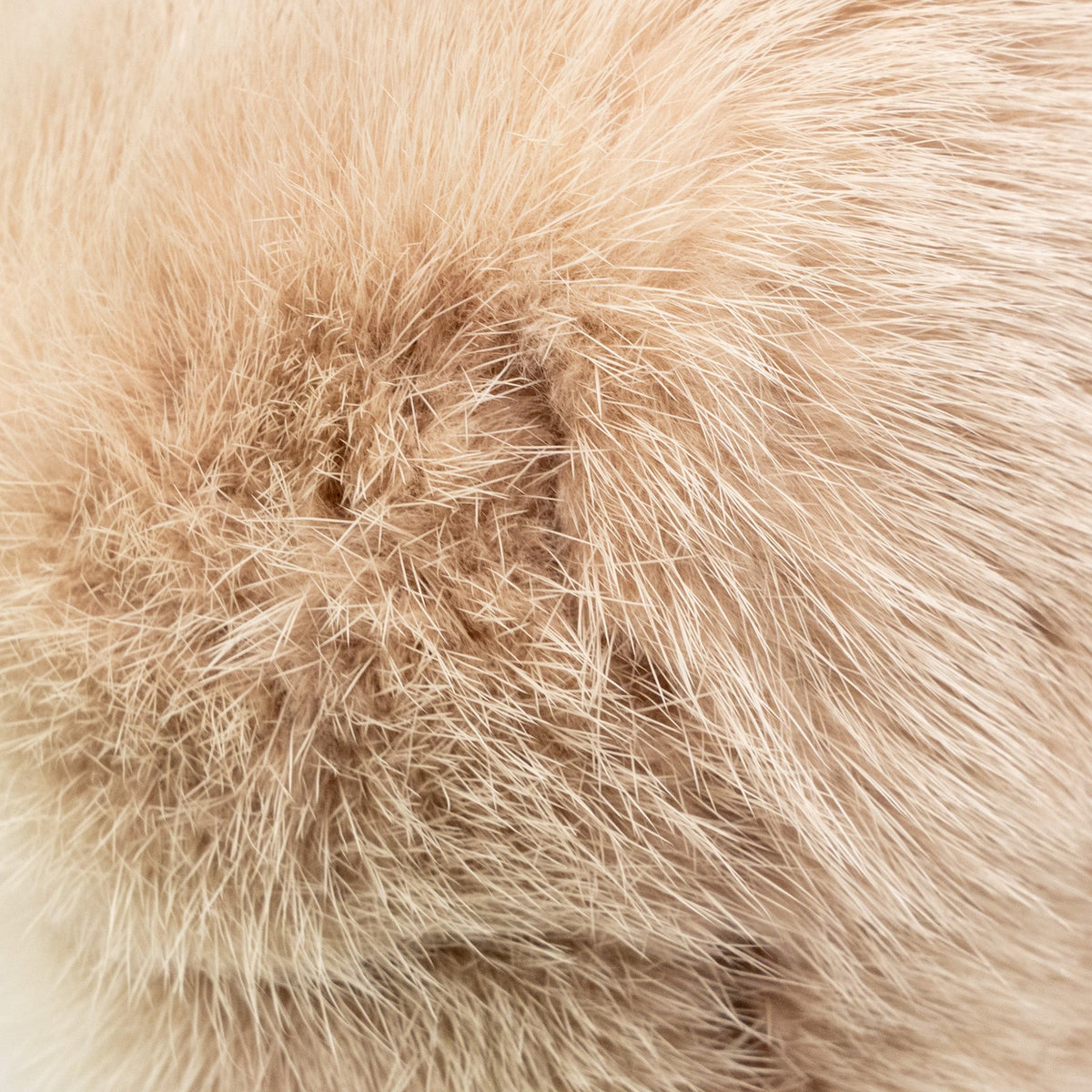 Fendi First Small Bag Mink Fur/Leather Plush Pink GHW