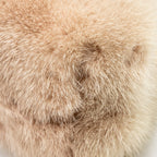 Fendi First Small Bag Mink Fur/Leather Plush Pink GHW